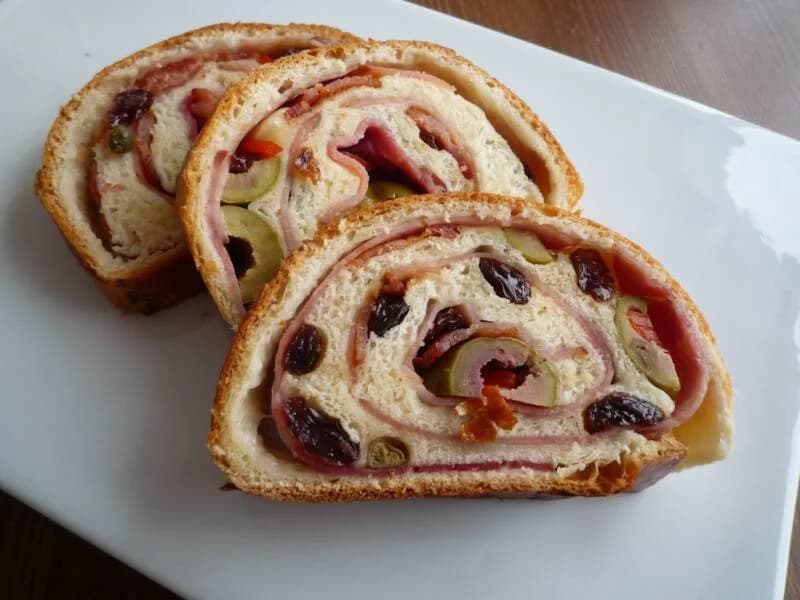 Pan de Jamón Tradicional · detalle