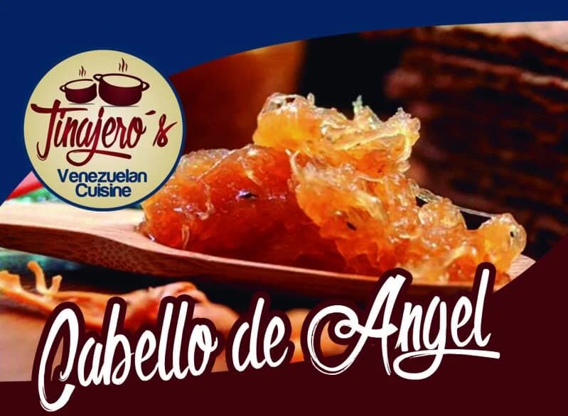 Dulce de Cabello de Ángel con Piña