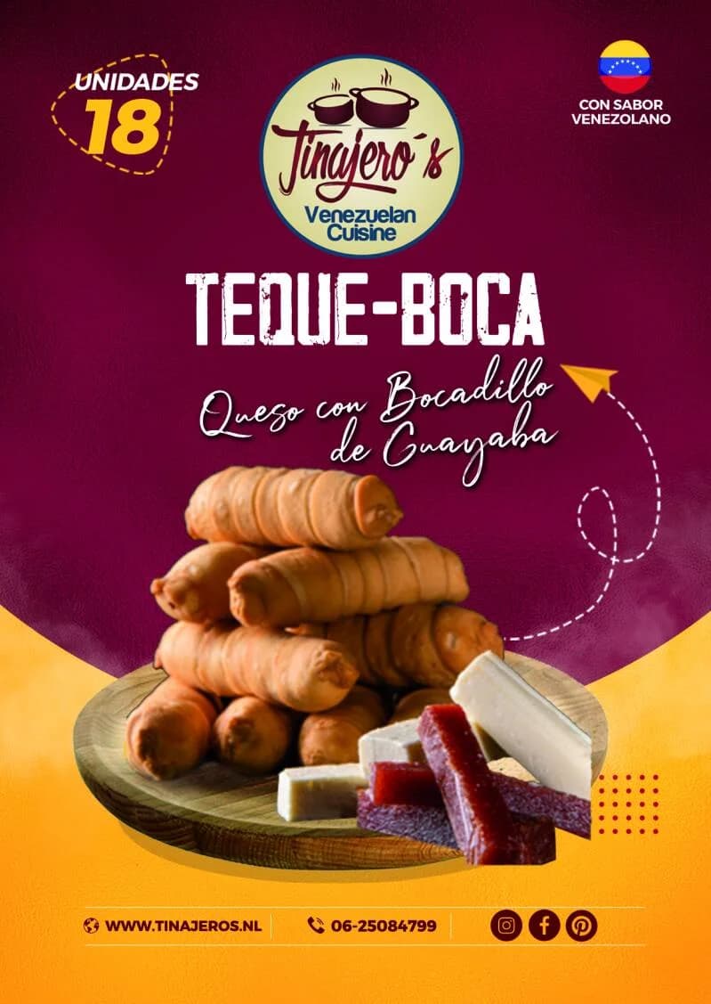 Tequeños Bocadillo&queso