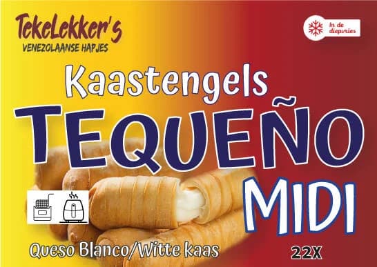 Tequeños MIDI Queso Blanco · detalle