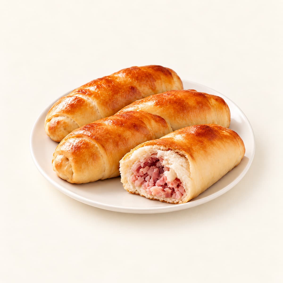 Cachitos met ham, spek & goudse kaas
